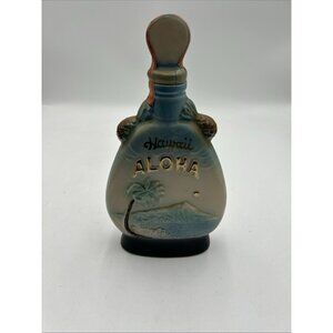 Antique Liquor Bottle Hawaii Aloha Empty Beam King KAMehAMEHA